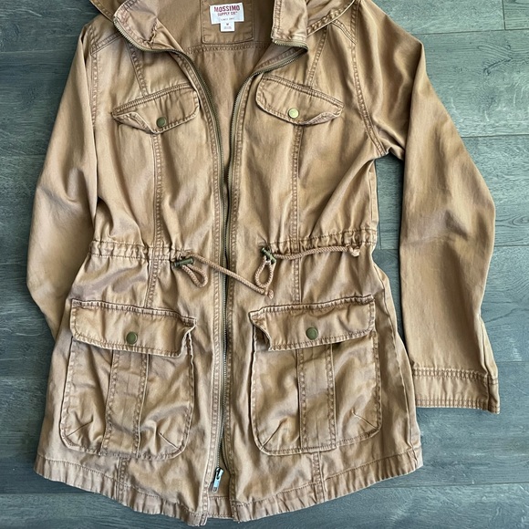 Mossimo Hooded Utility Jacket - Picture 3 of 3